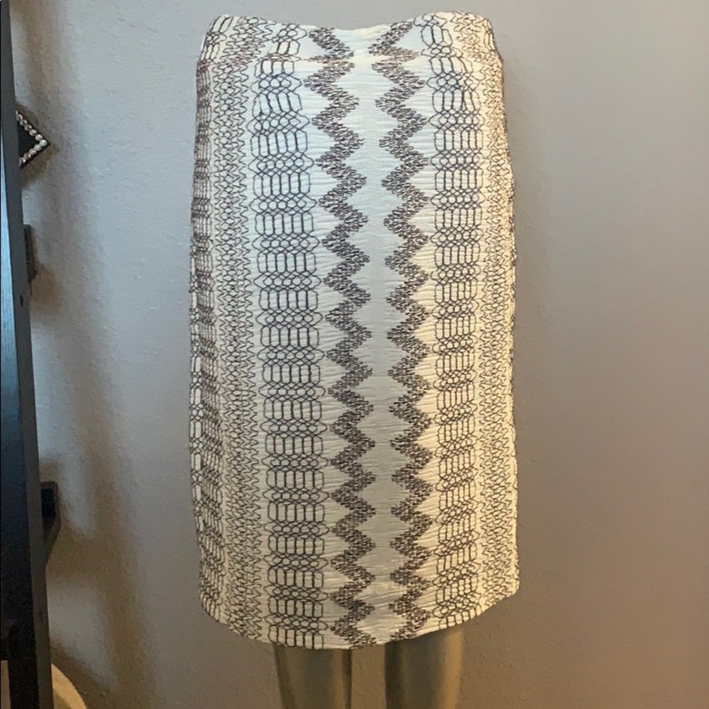 Tory Burch White Side Ruffle Midi Shirt NWT - Picture 7 of 11